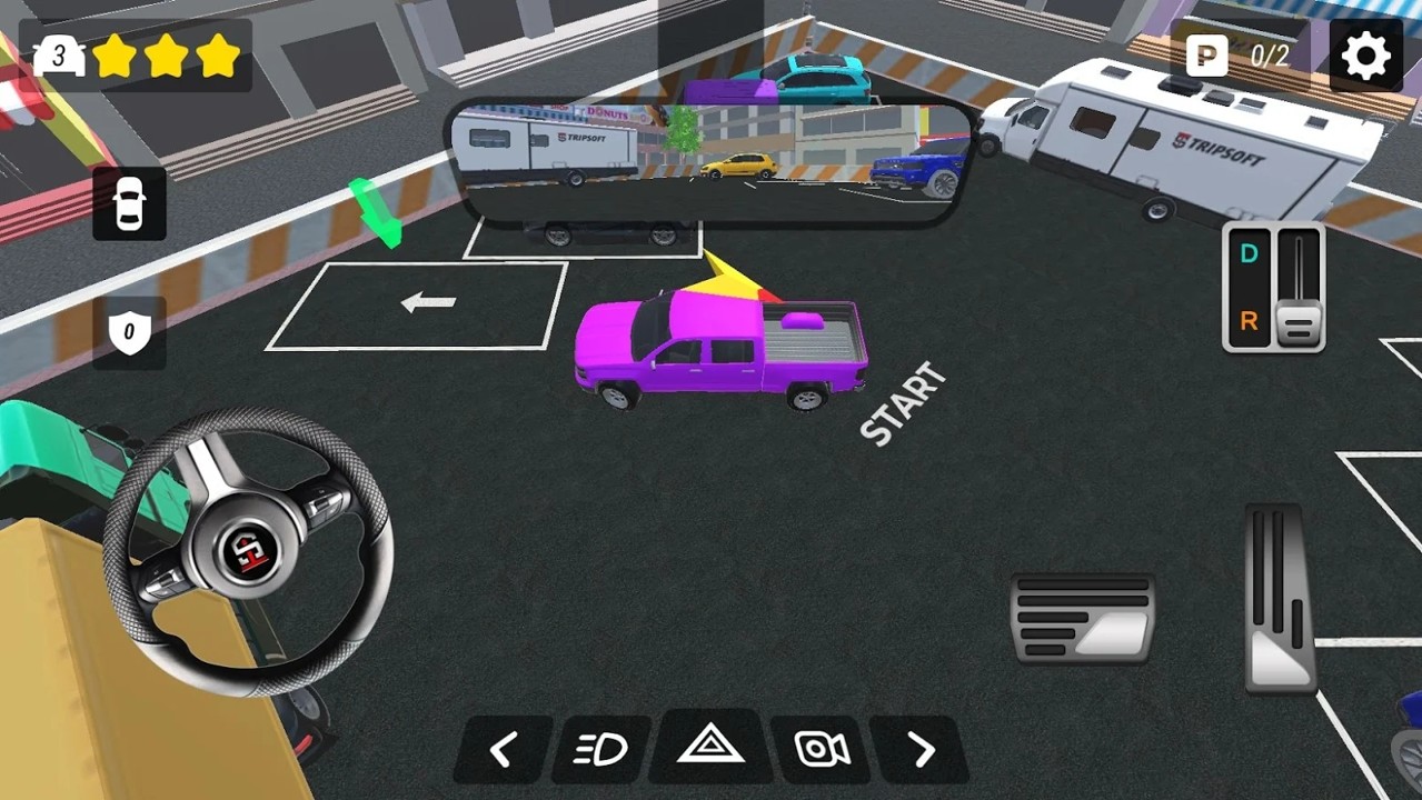 真正的停车场3D
