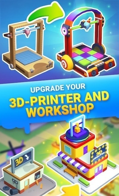 闲置的3D打印机