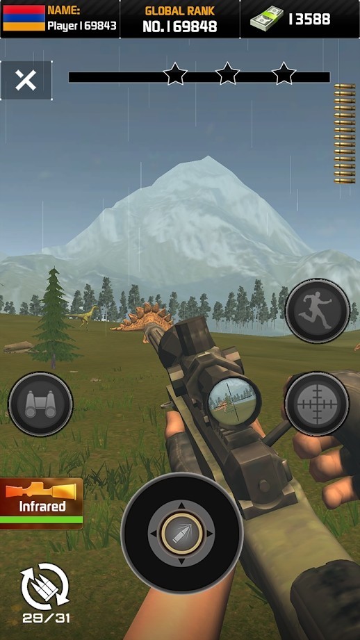 飞流射击野生恐龙Wild Animal Hunt 2021: Dino Hunting Games怎么充值,飞流手游版本折扣平台