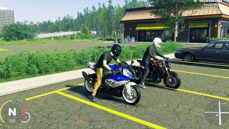 摩托骑手交通比赛3d游戏