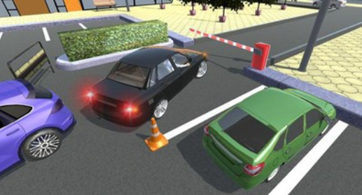 俄罗斯汽车停车