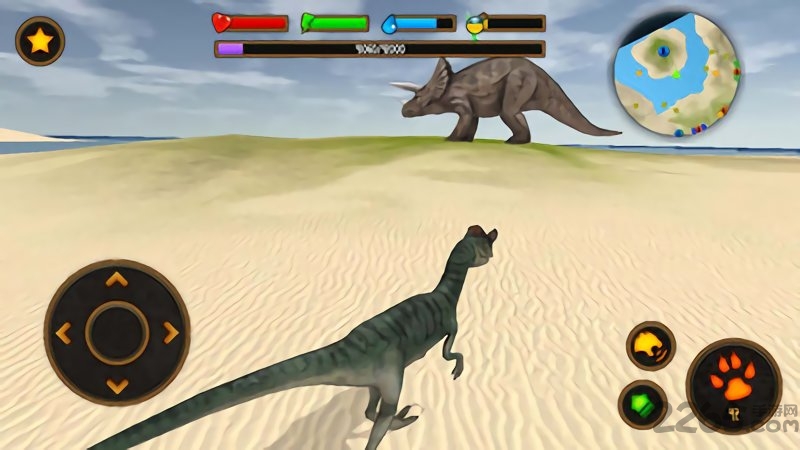 荒野恐龙生存游戏
