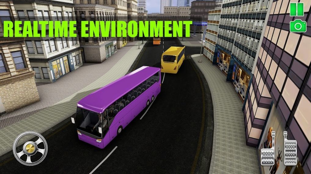 现代机场巴士模拟器游戏