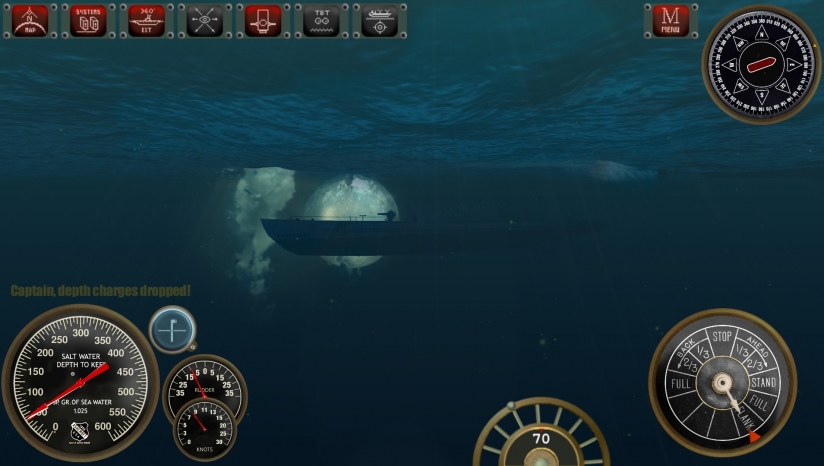 深水潜艇模拟器
