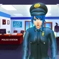 動漫女孩警察