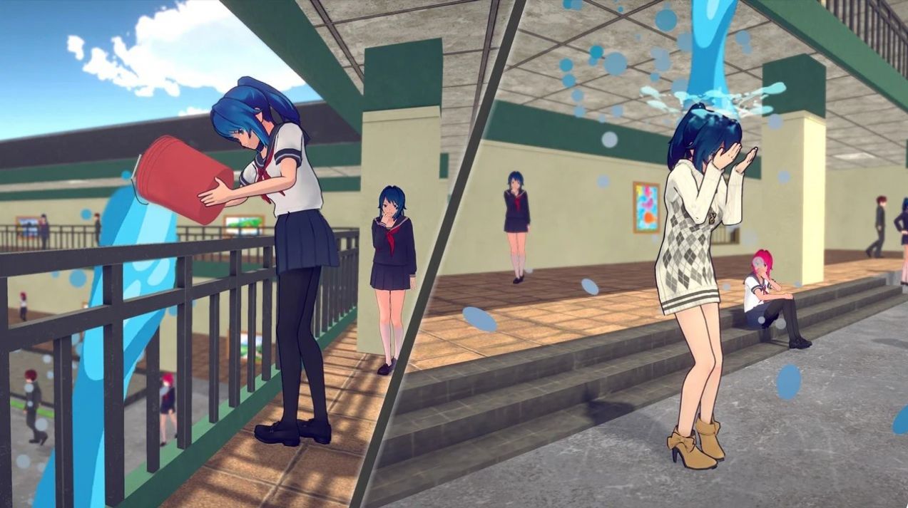 动漫高中女生生活模拟器3d版2020版