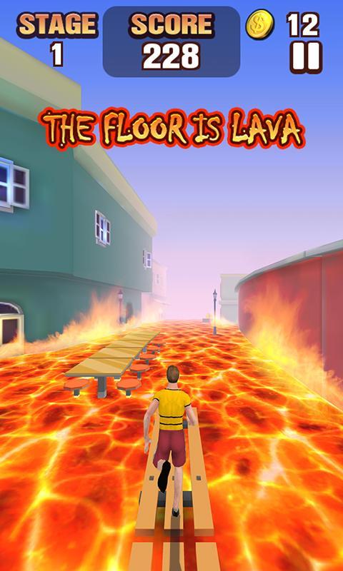 熔岩挑战 - The Floor Is Lava